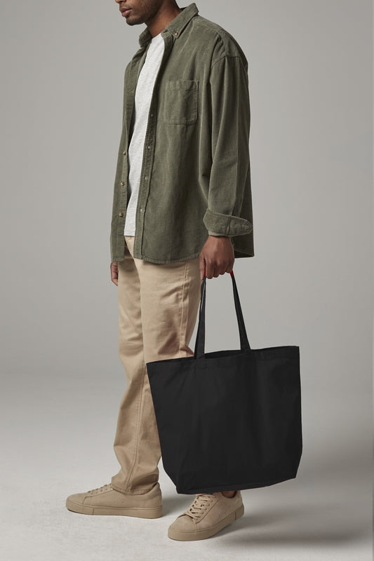 Organic Premium Cotton Maxi Tote